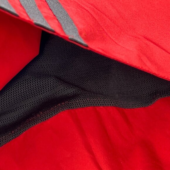 Adidas Golf 1/4 Zip Windbreaker Mens Large Climaproof Red Vented Track - Picture 6 of 10